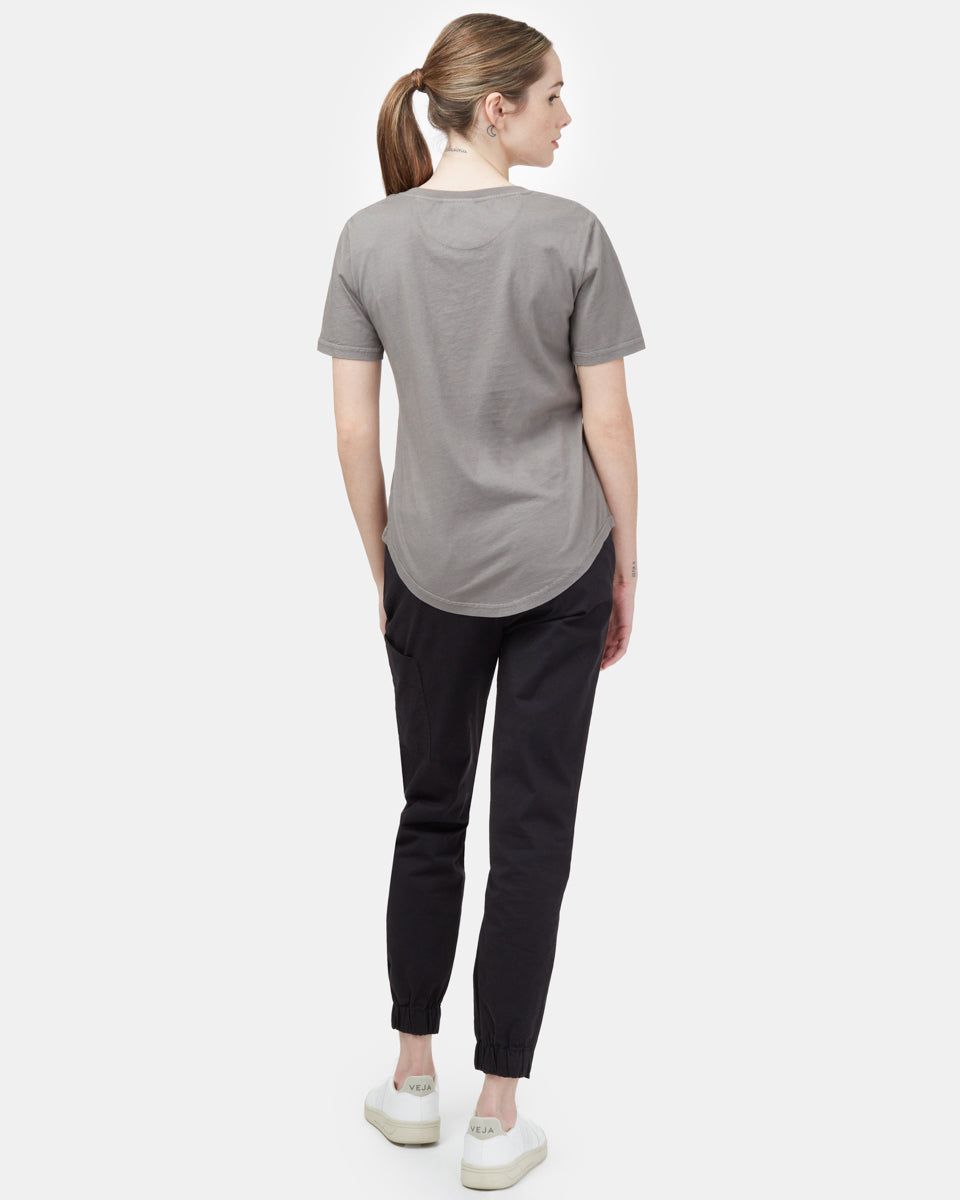 Natural Dye V-Neck T-Shirt
