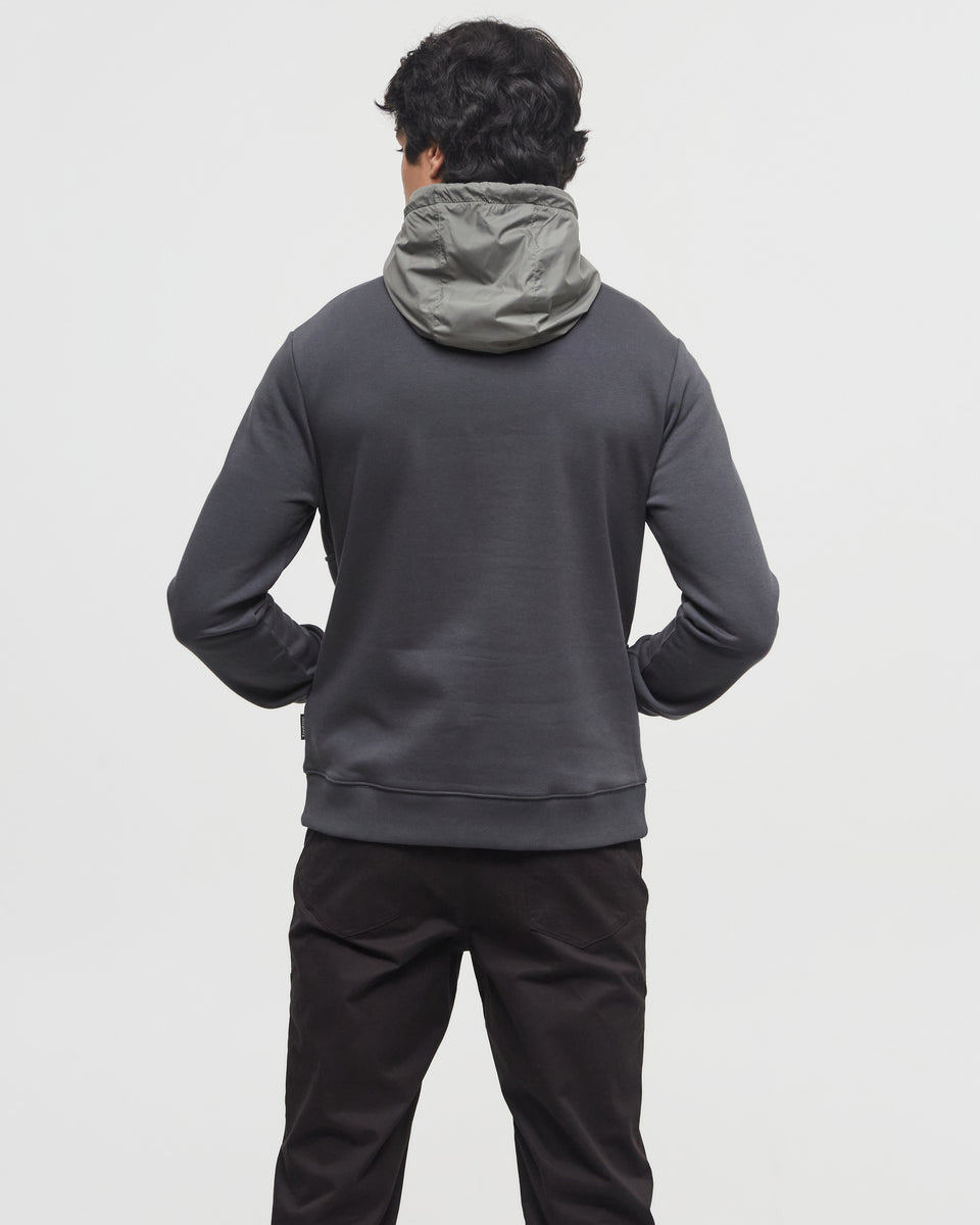 SeaFleece Contrast Anorak Hoodie