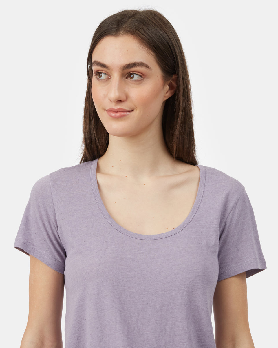 Hemp Scoop Neck T-Shirt