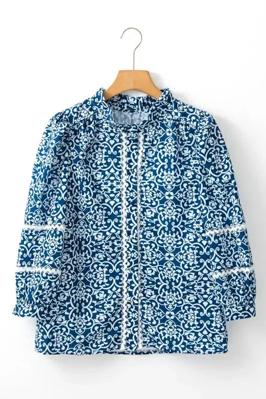 Floral Cascade Comfort Shirt