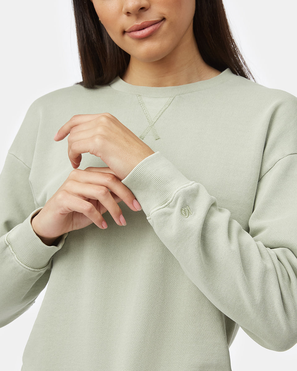 Organic Cotton French Terry Crew
