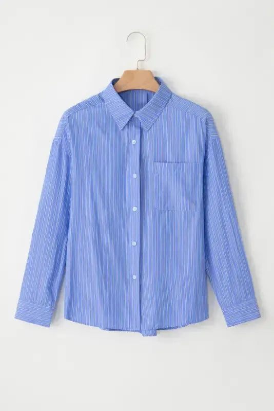 Indigo Streak Relax Shirt