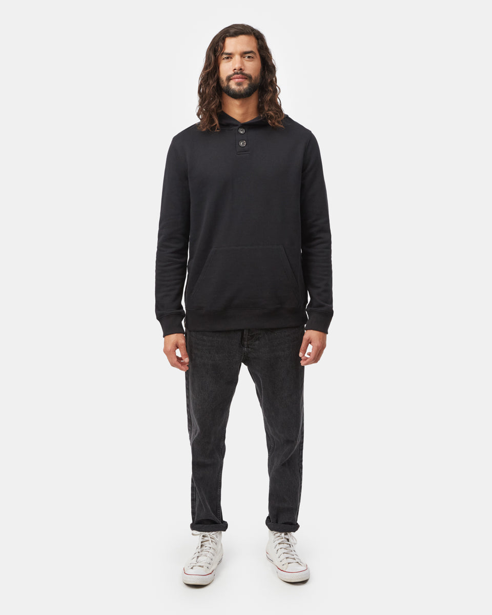 Treefleece 1/4 Button Hoodie