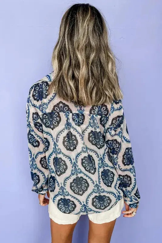 Tribal Chic Loose Shirt