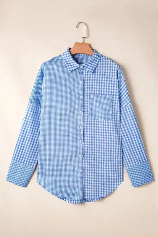 Urban Plaid Stripe Shirt