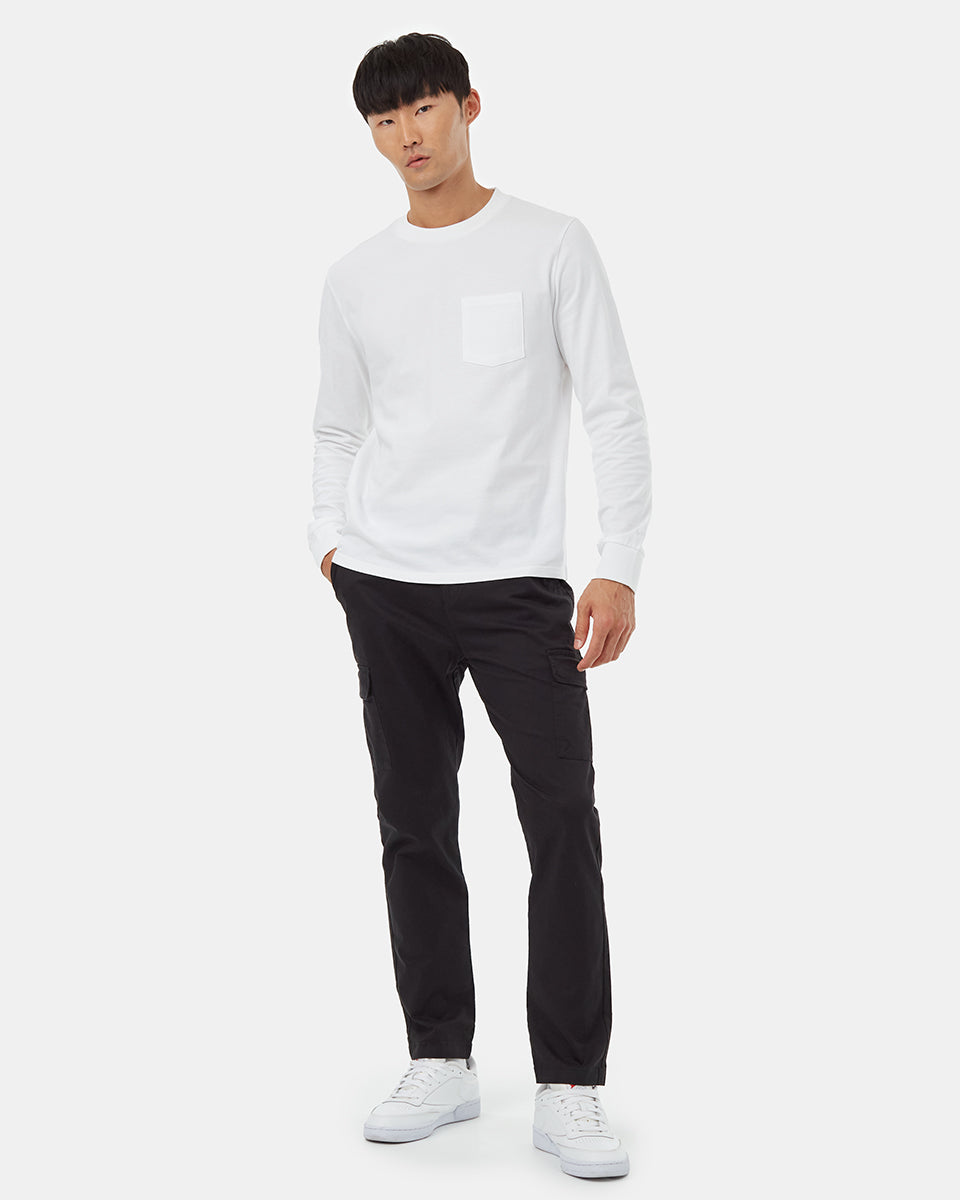 Heavyweight Cotton Pocket Longsleeve