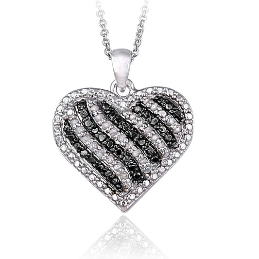 Diamond Heart Pendant Necklace