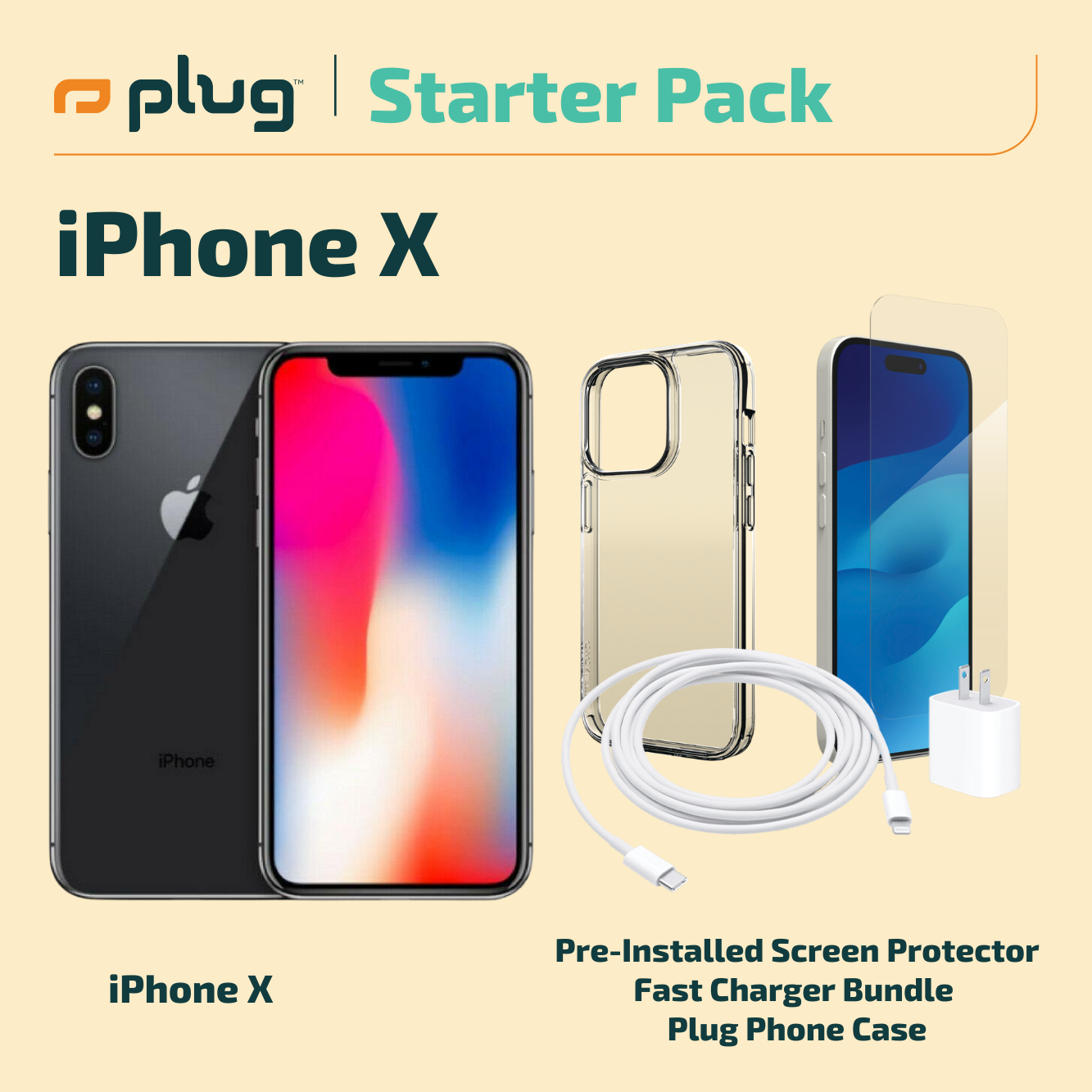 iPhone X - Πακέτο εκκίνησης