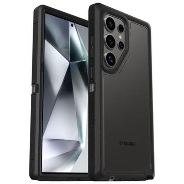 Θήκη OtterBox Defender Series XT με σκληρό κέλυφος για Samsung Galaxy S24 Ultra - Μαύρο/Διαφανές