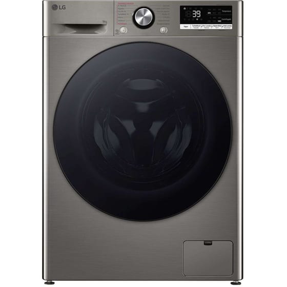 LG F4R7009TSSB 9 kg 1,400 Spin Silver with Wi-Fi Washing Machine