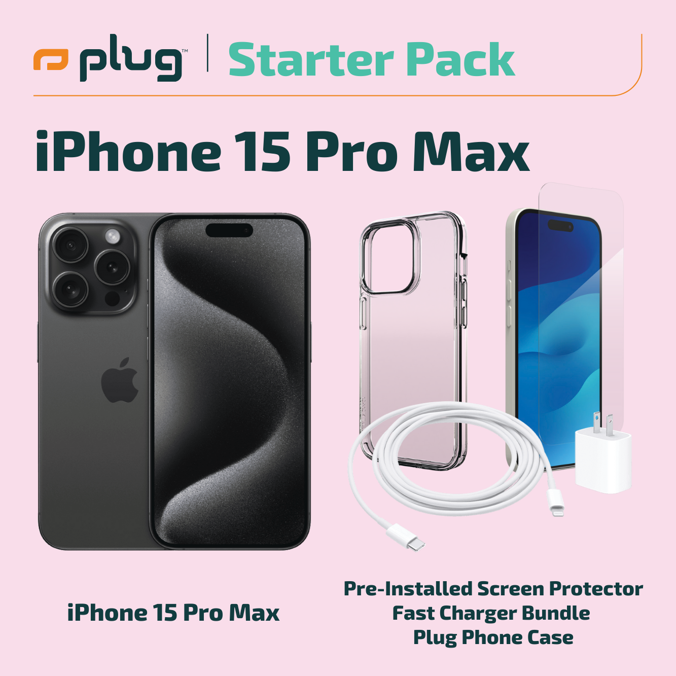 iPhone 15 Pro Max - Πακέτο εκκίνησης