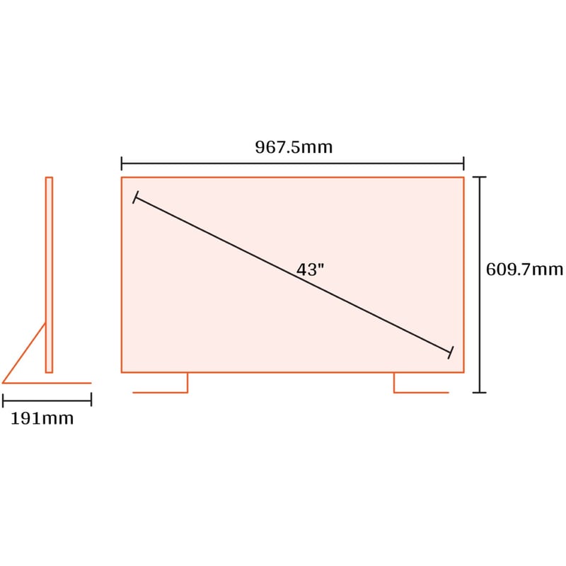Samsung QLED 43" 4K Smart TV 43Q7F AI TV