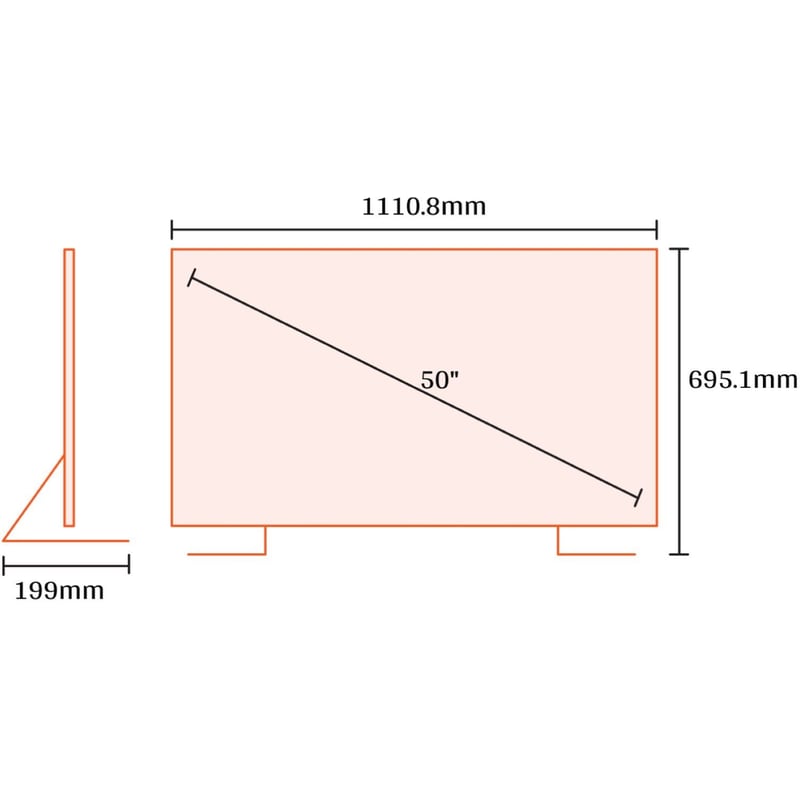 Samsung LED 50" 4K Smart TV 50U8072F