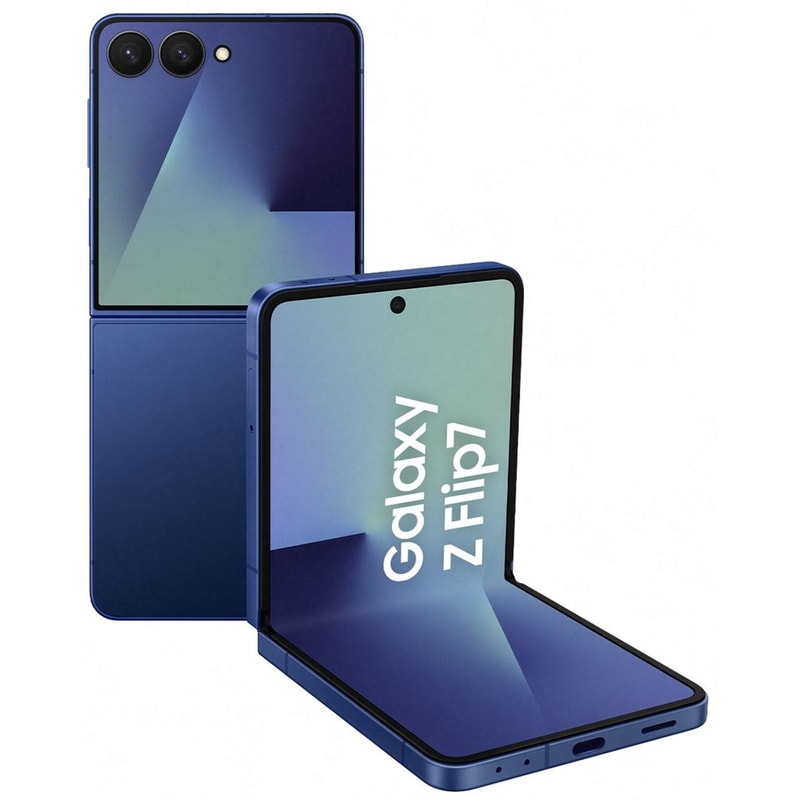 Samsung Galaxy Z Flip7 256GB Smartphone - Μπλε Σκιά 