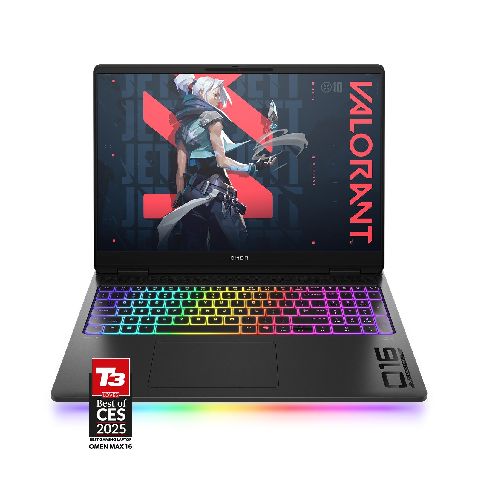 Φορητός υπολογιστής παιχνιδιών OMEN MAX 16, Windows 11 Home, 16", Intel® Core™ Ultra 9, 32GB RAM, 1TB SSD, NVIDIA® GeForce RTX™ 5080, WQXGA, μαύρο