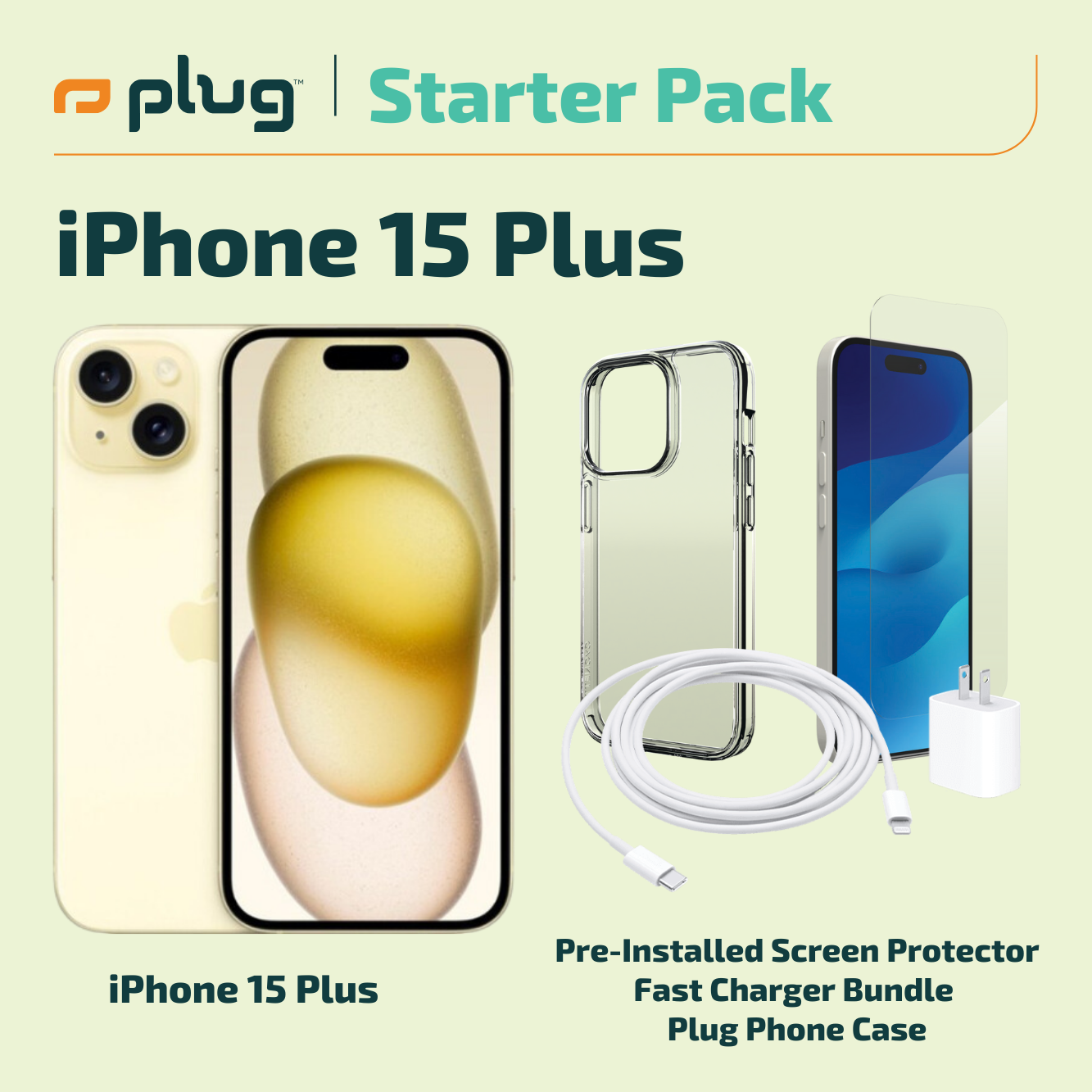 iPhone 15 Plus - Πακέτο εκκίνησης