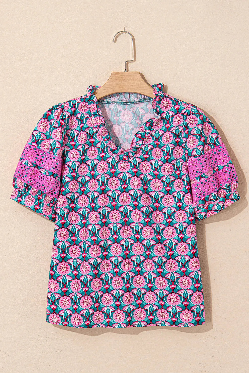 RuffleBloom Elegance Top