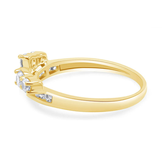 AFFY 14K Solitaire Wrap Ring