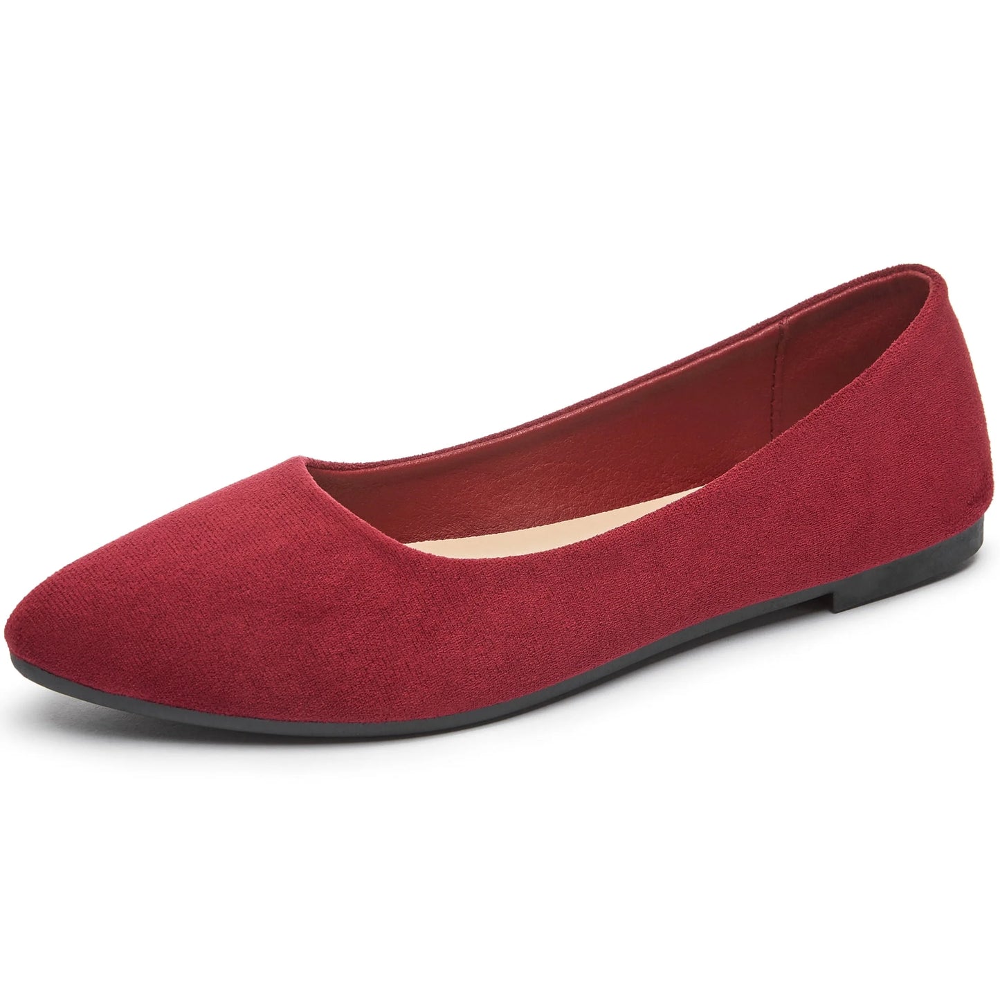 AOMAIS Women's Faux Suede Loafers