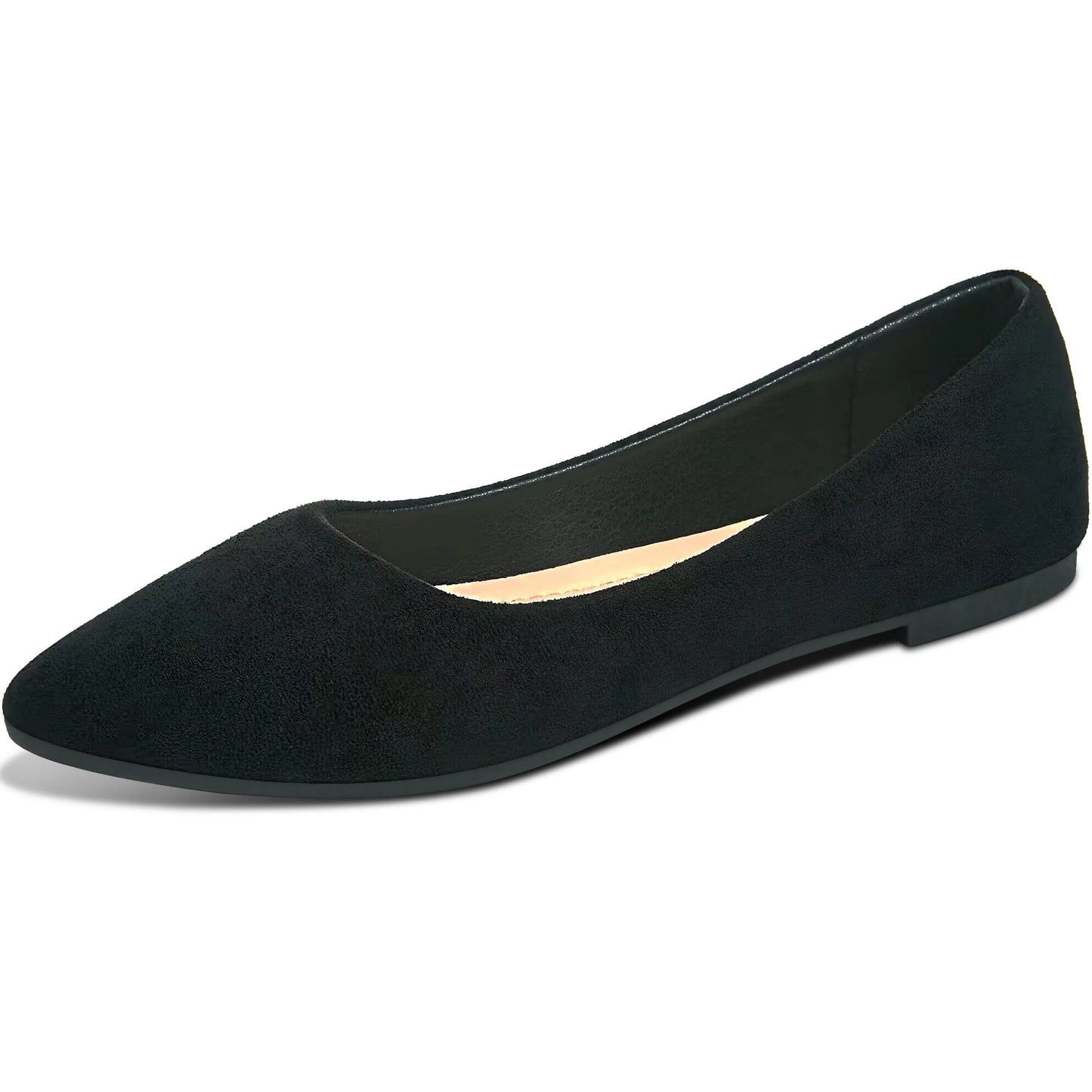 AOMAIS Women's Faux Suede Loafers