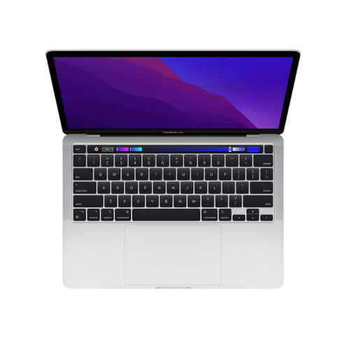 MacBook Pro M1 de Apple con GPU de 8 núcleos y SSD de 256 GB - Plateado (finales de 2020)