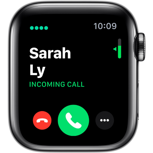 Apple Watch Series 5 de 44 mm (GPS + Celular) - Acero inoxidable negro espacial