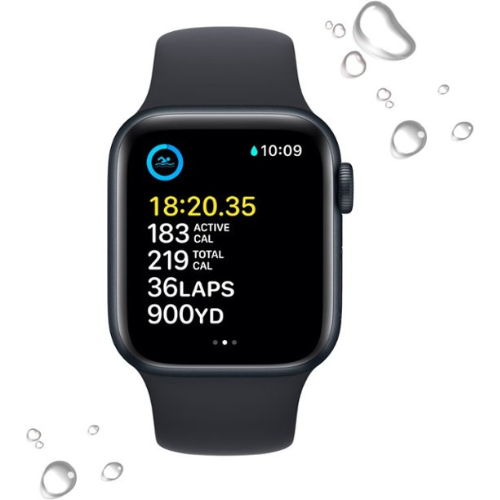 Apple Watch SE 2 de 44 mm color medianoche (GPS + Celular).