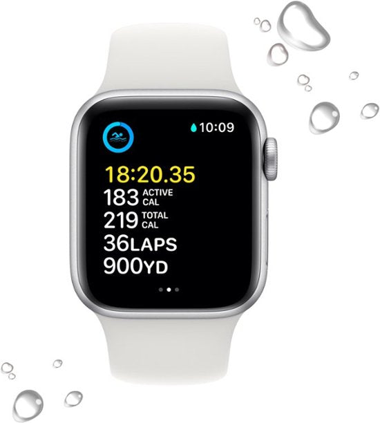 Apple Watch SE 2 de 44 mm plateado (GPS + Celular).