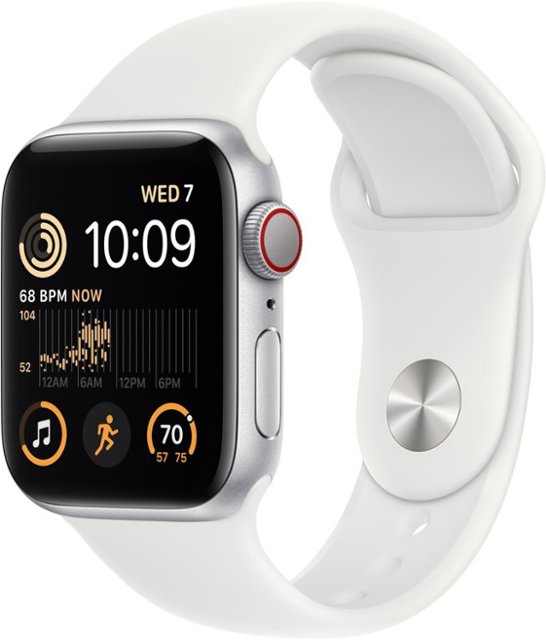 Apple Watch SE 2 de 44 mm plateado (GPS + Celular).