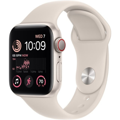 Apple Watch SE 2 Starlight de 40 mm (GPS + Celular)