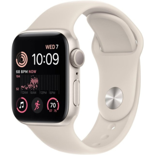 Apple Watch SE 2 Starlight de 44 mm (GPS)