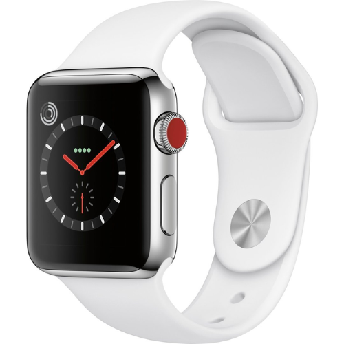 Apple Watch Series 3 42 mm (GPS + Celular) - Acero inoxidable plateado