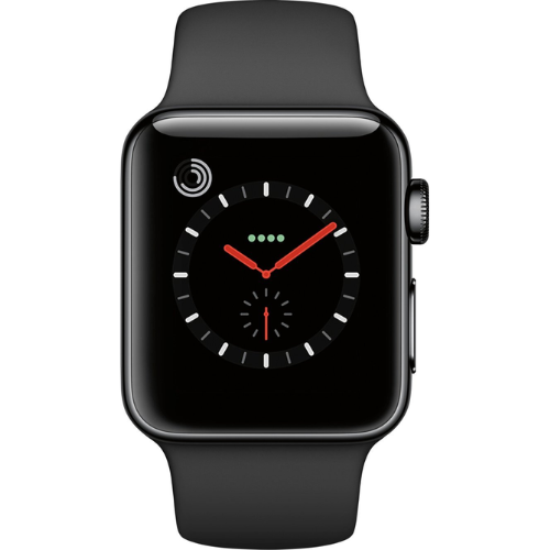 Apple Watch Series 3 42 mm (GPS + Celular) - Acero inoxidable negro espacial