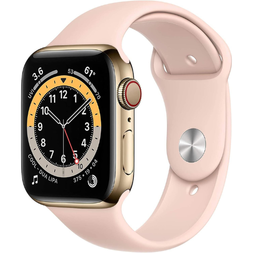 Apple Watch Series 6 40 mm (GPS + Celular) - Acero inoxidable dorado