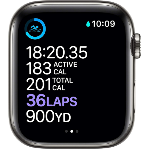 Apple Watch Series 6 de 44 mm (GPS + Celular) - Acero inoxidable color grafito