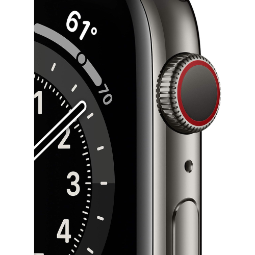 Apple Watch Series 6 de 40 mm (GPS + Celular) - Acero inoxidable color grafito