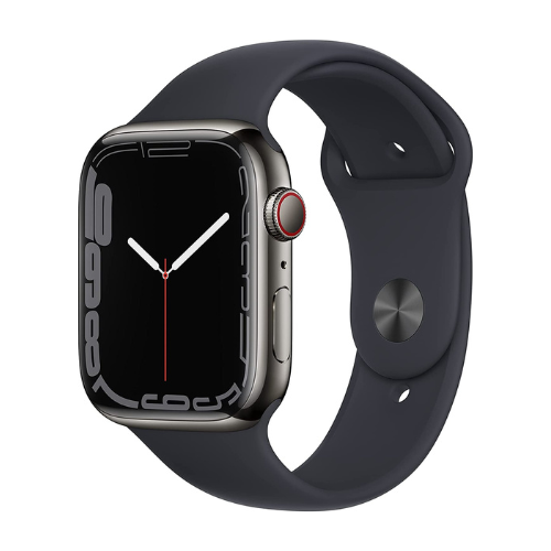 Apple Watch Series 7 41 mm de acero inoxidable color grafito (GPS + Celular)