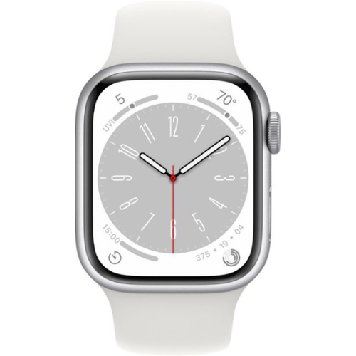 Apple Watch Serie 8 45 mm Plata (GPS)