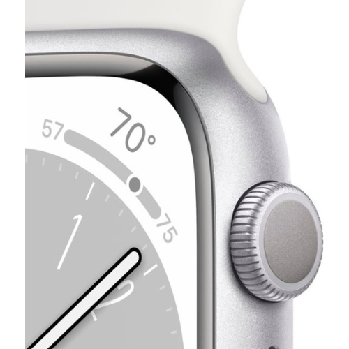 Apple Watch Serie 8 45 mm Plata (GPS)