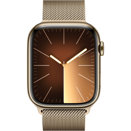 Apple Watch Series 9 41 mm (GPS + Celular) - Acero inoxidable dorado