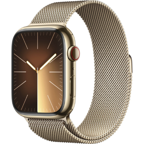 Apple Watch Series 9 41 mm (GPS + Celular) - Acero inoxidable dorado