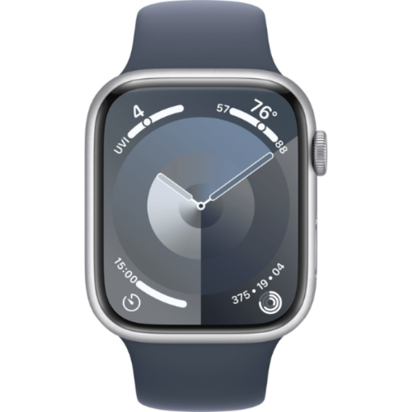 Apple Watch Serie 9 45 mm Plata (GPS)