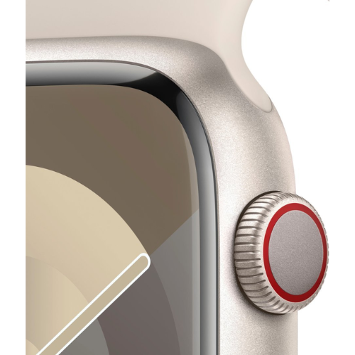 Apple Watch Series 9 45 mm Starlight (celular + GPS)