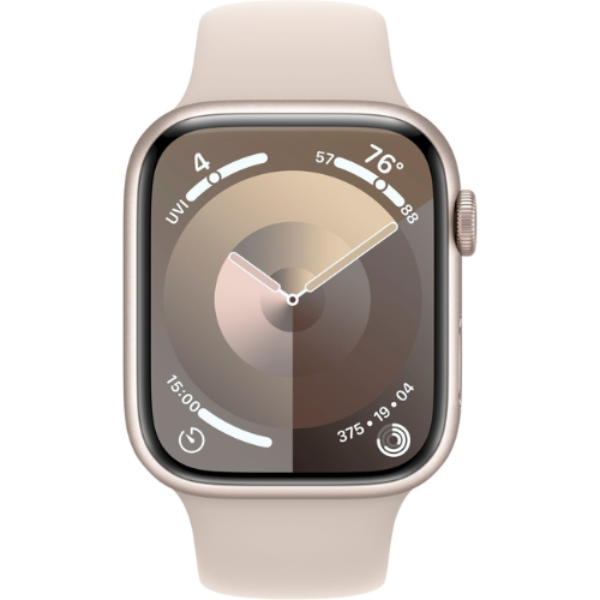 Apple Watch Serie 9 41 mm Starlight (GPS)
