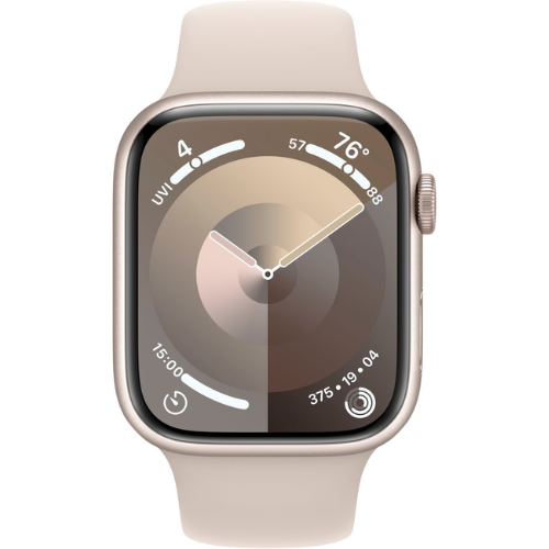 Apple Watch Serie 9 45 mm Starlight (GPS)