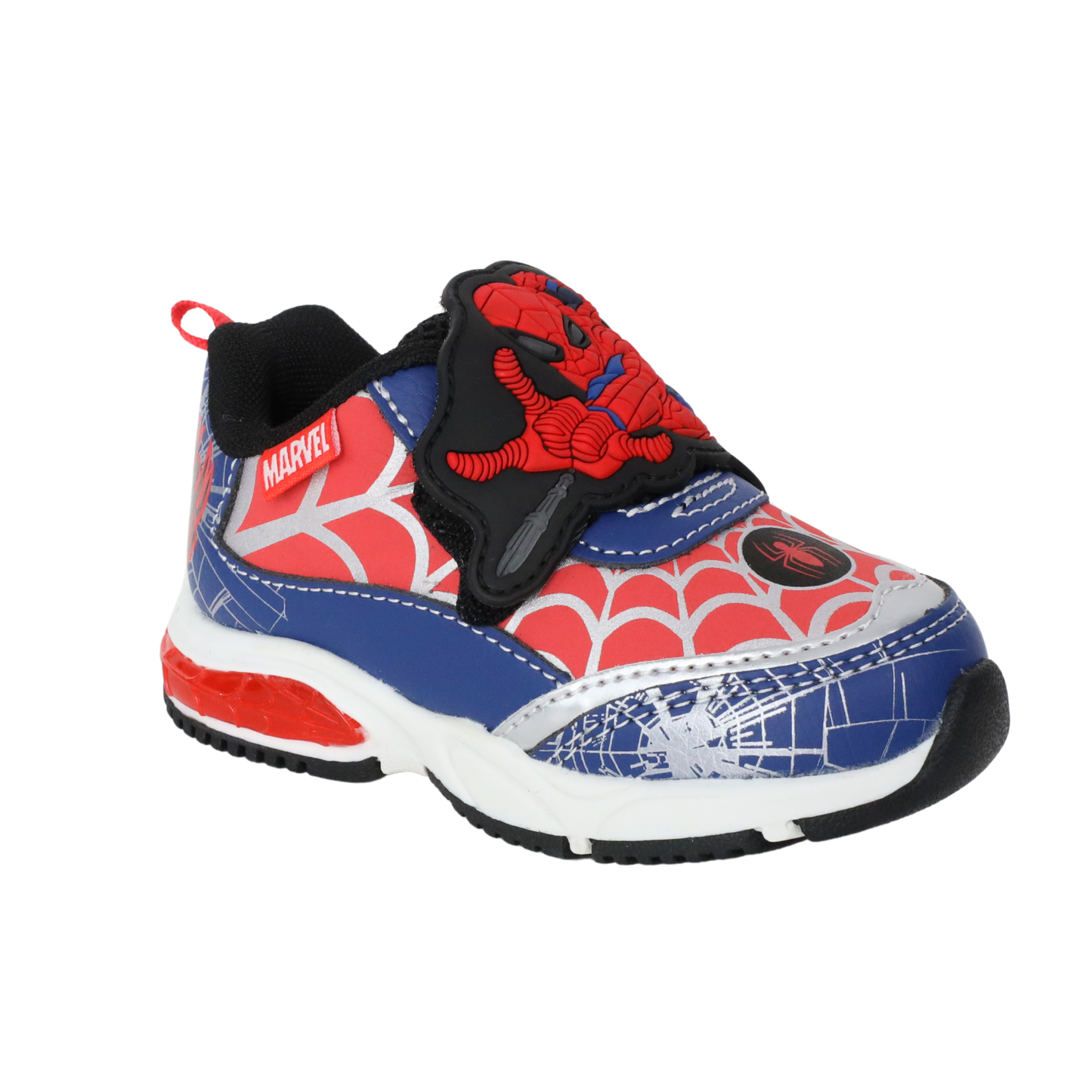 Spiderman Toddler Kids Light-Up Athletic Sneakers with On/Off Switch