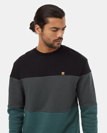 TreeFleece Blocked Classic Crew