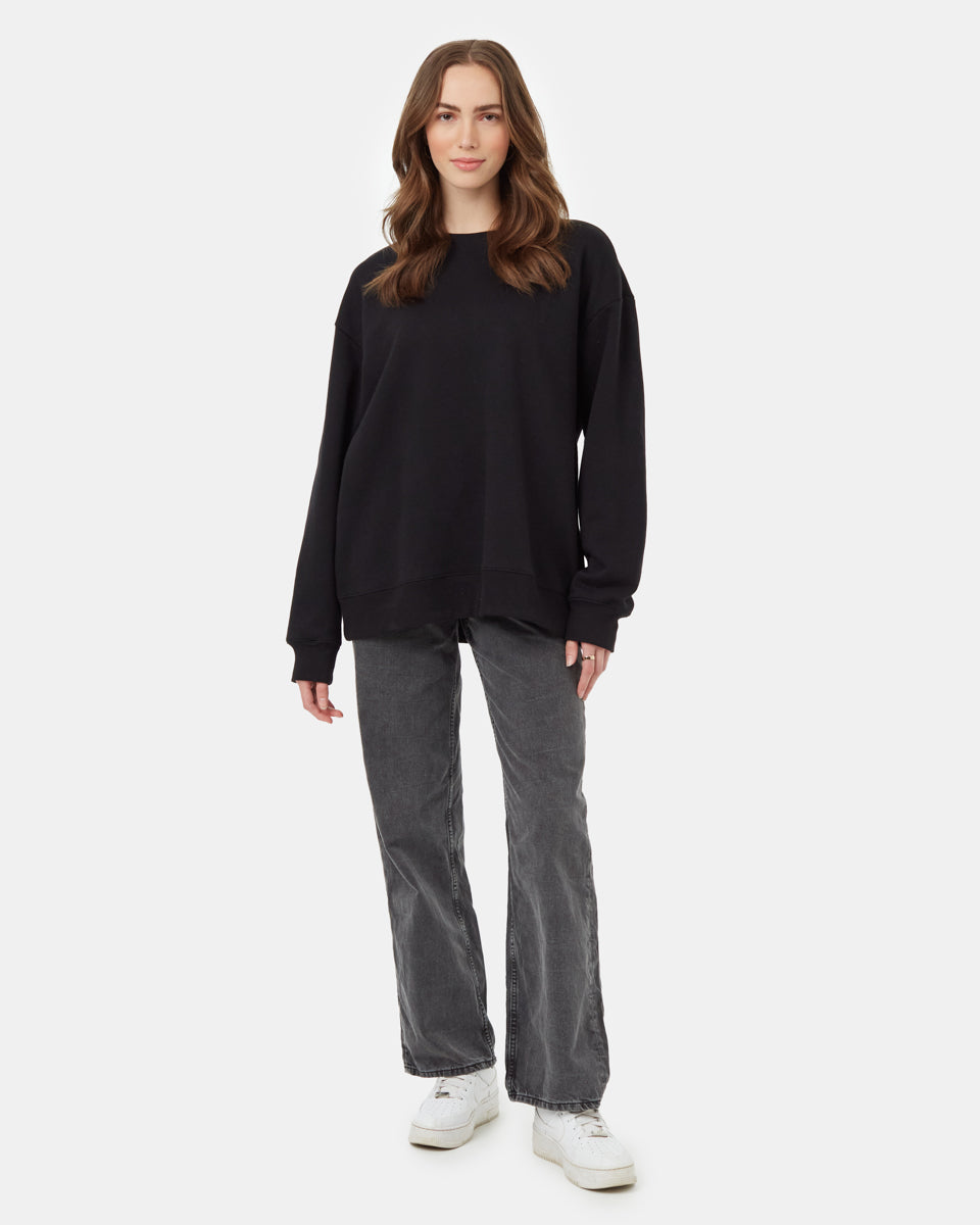 TreeFleece Oversize Crew