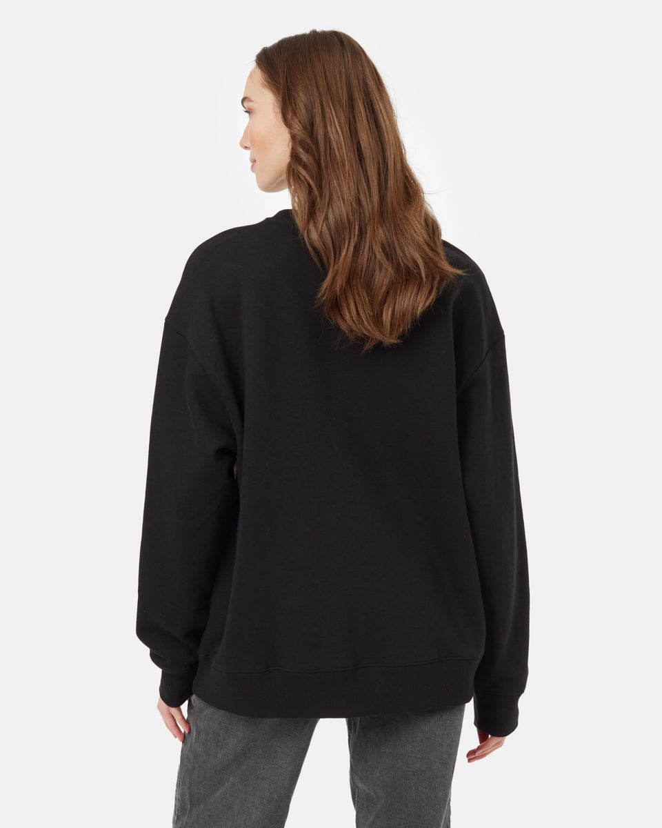 TreeFleece Oversize Crew