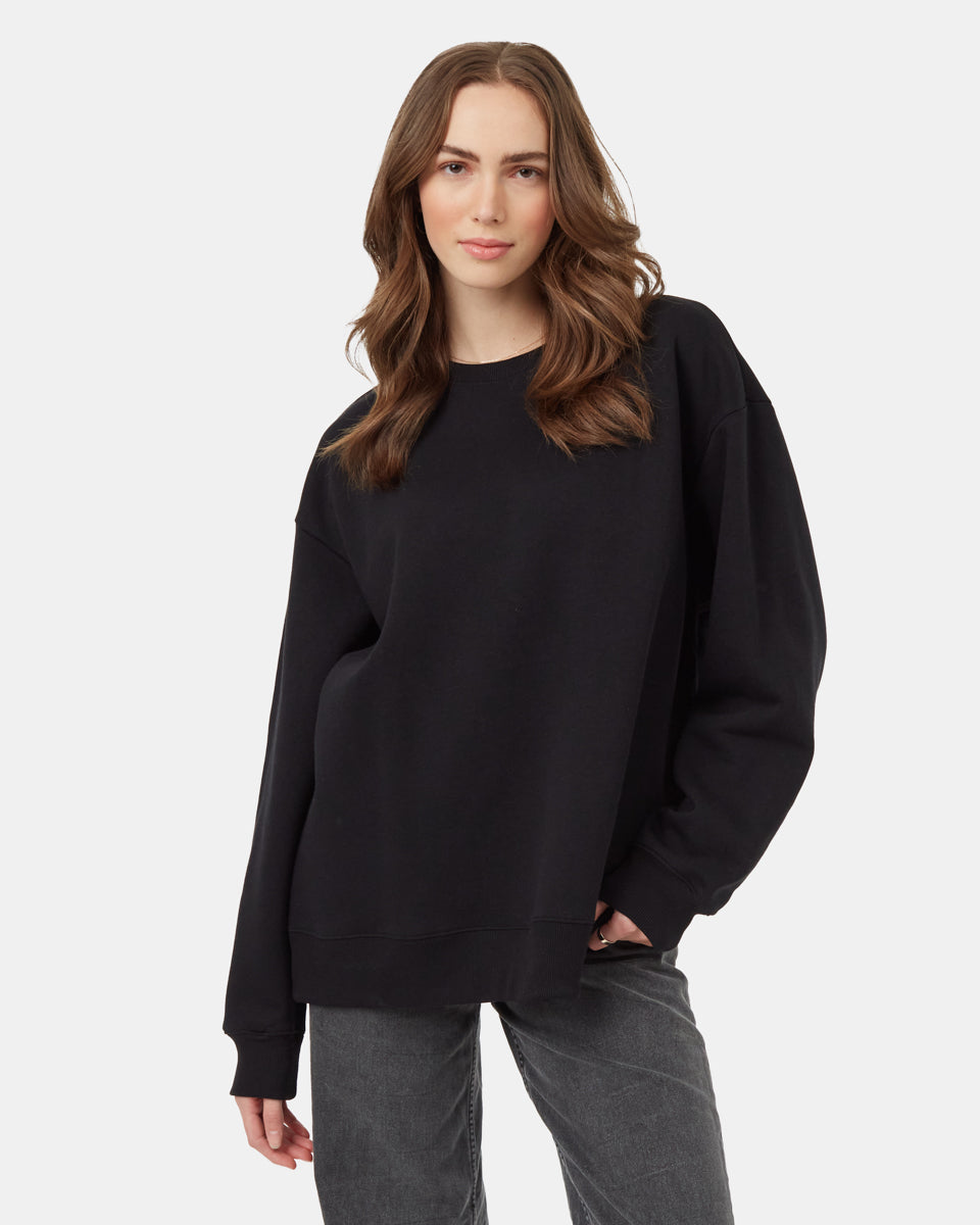 TreeFleece Oversize Crew